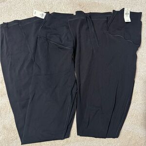 Aerie High Waisted Crossover Flare Leggings